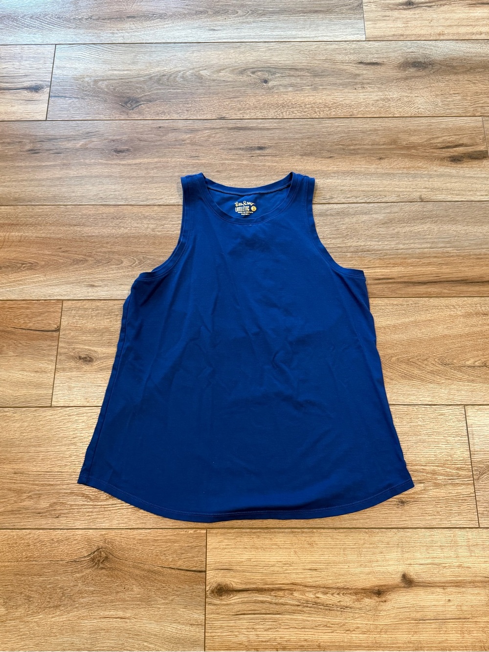 Lily Pulitzer Luxletic Athletic Dark Blue Tank Top Size Small